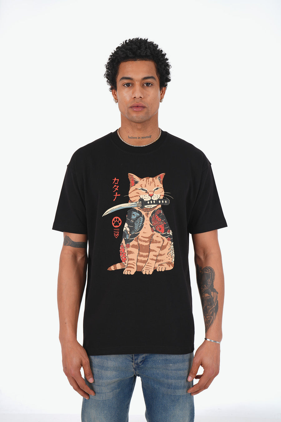 T-SHIRT LL1077 – SCHWARZ