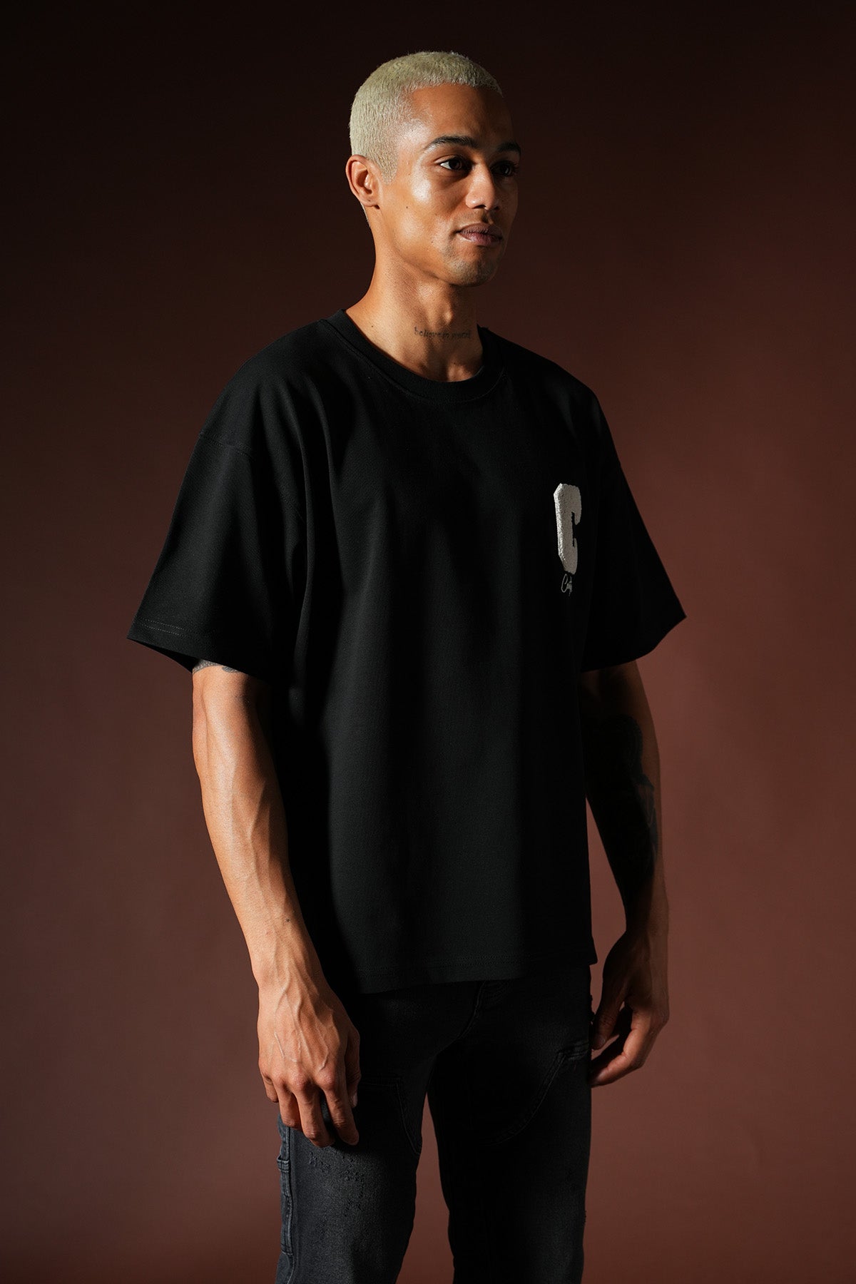 T-shirt oversize LP2693-C-İPM226