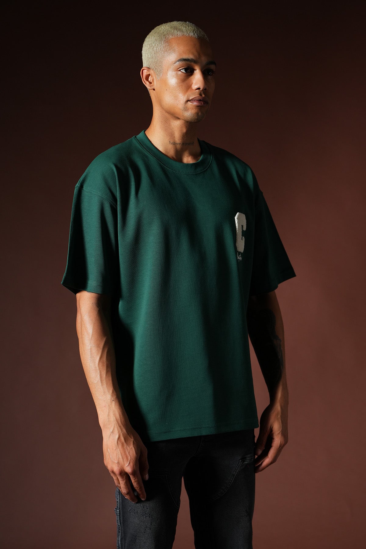 T-shirt oversize LP2693-C-İPM226