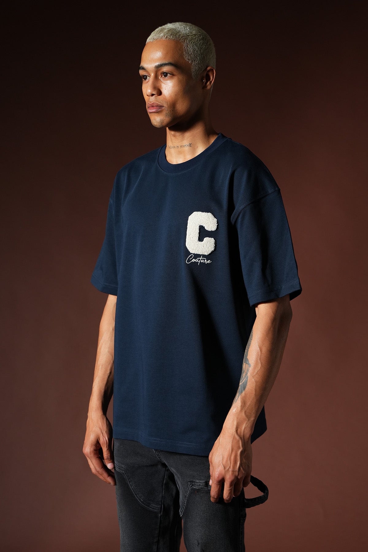 T-shirt oversize LP2693-C-İPM226