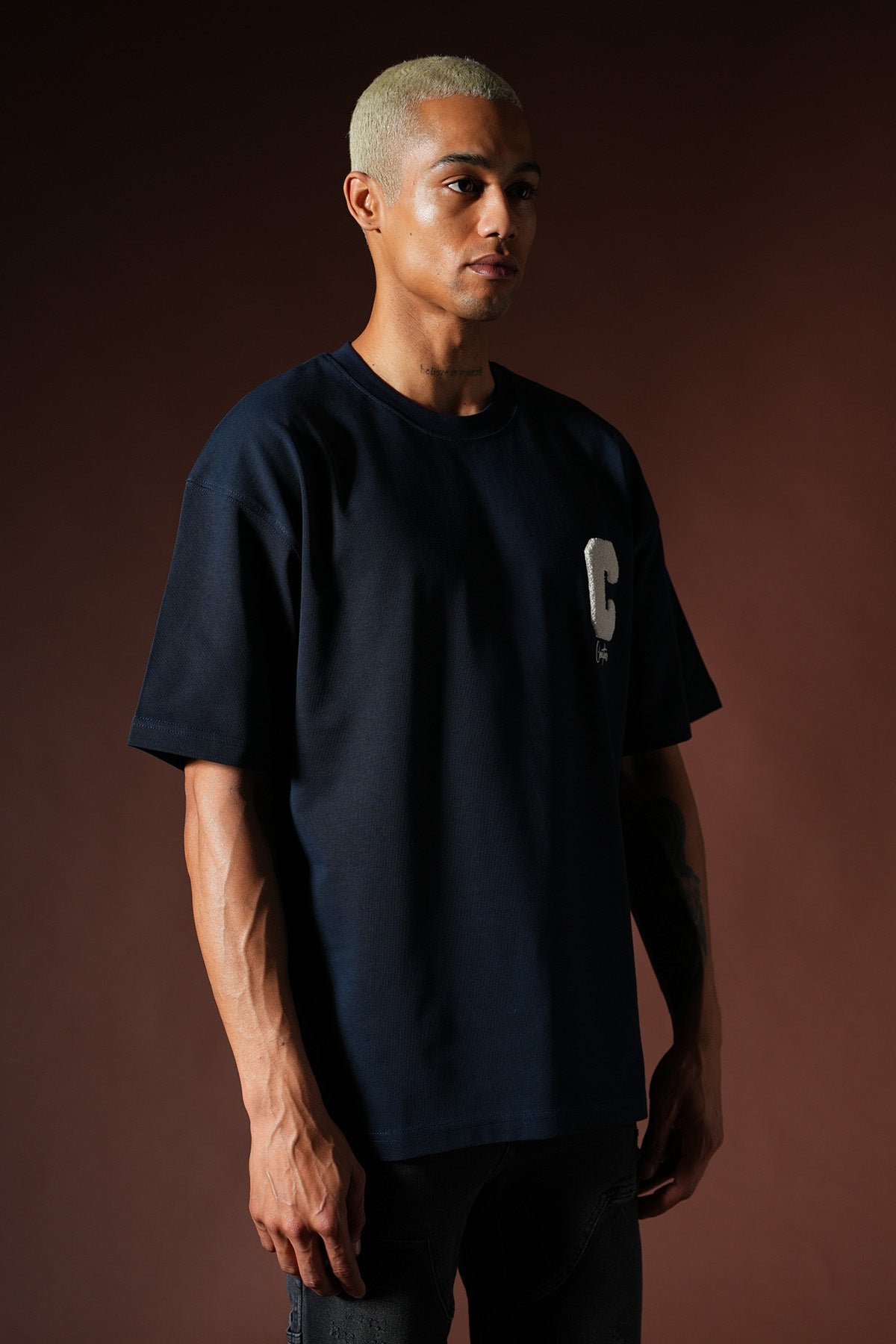 T-shirt oversize LP2693-C-İPM226