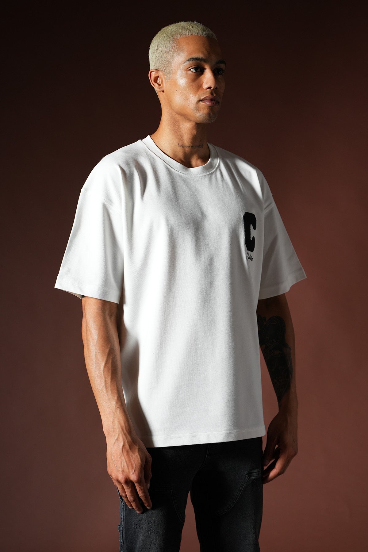 T-shirt oversize LP2693-C-İPM226