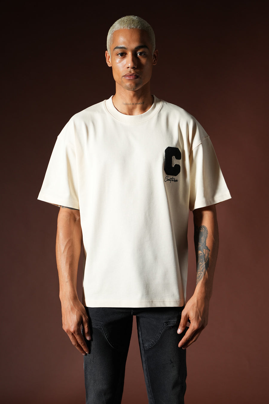 T-shirt oversize LP2693-C-İPM226