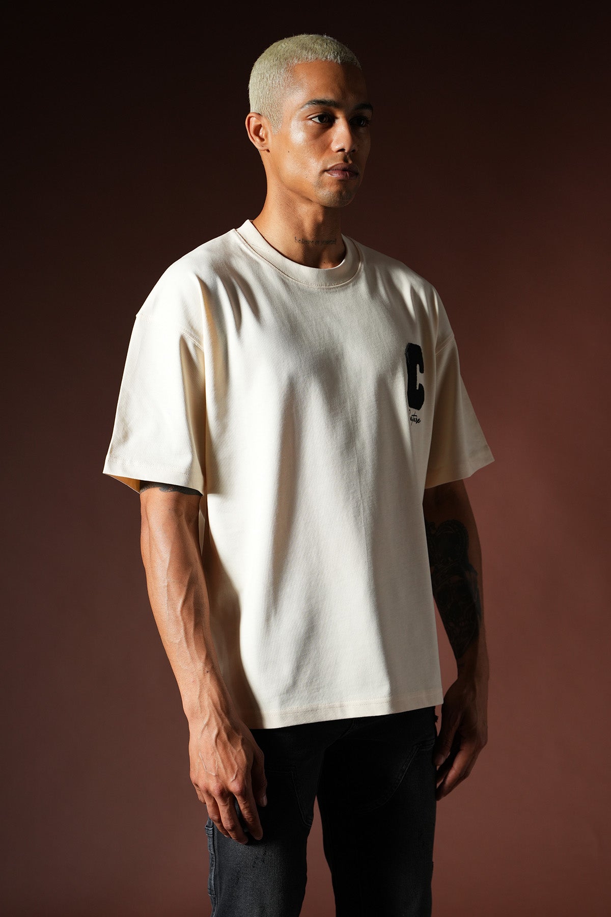 T-shirt oversize LP2693-C-İPM226
