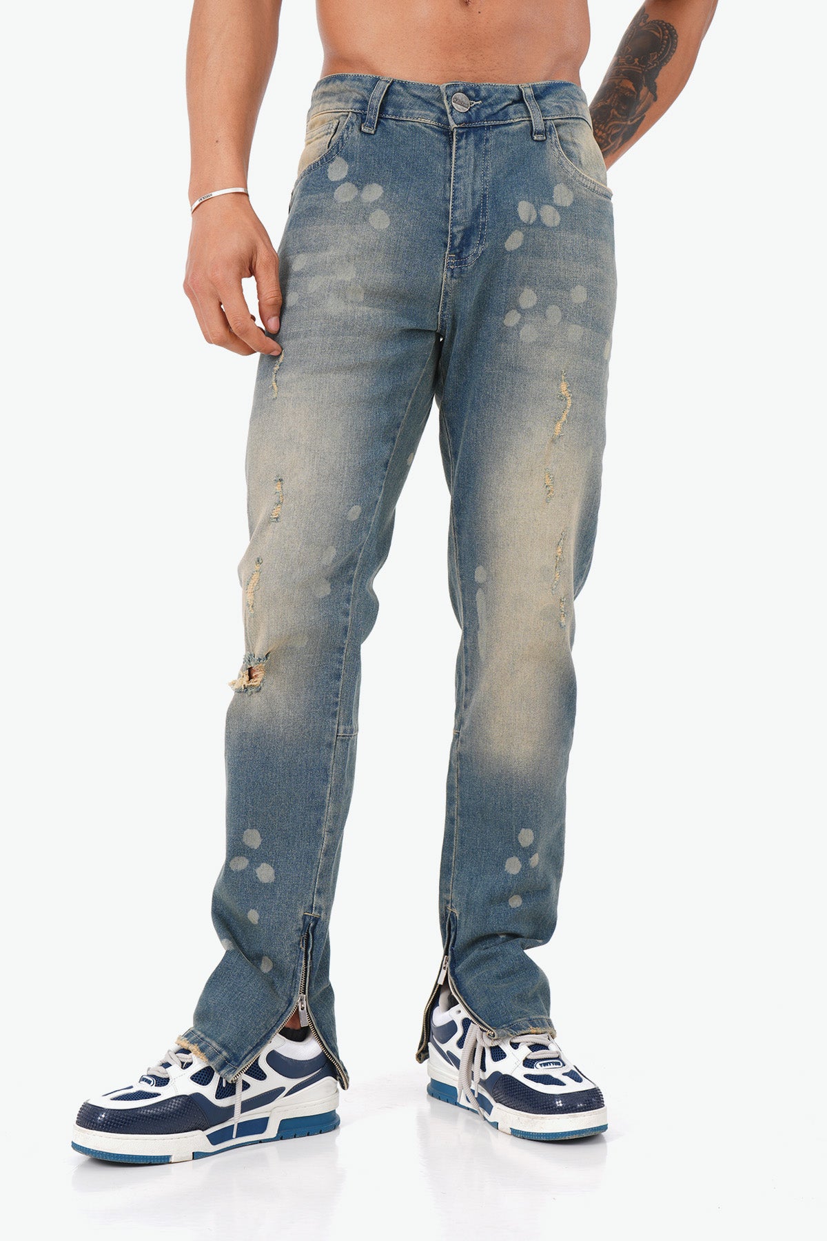 ZIPPED JEAN LL200021