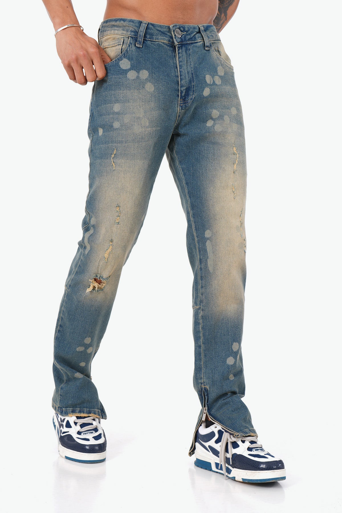 ZIPPED JEAN LL200021