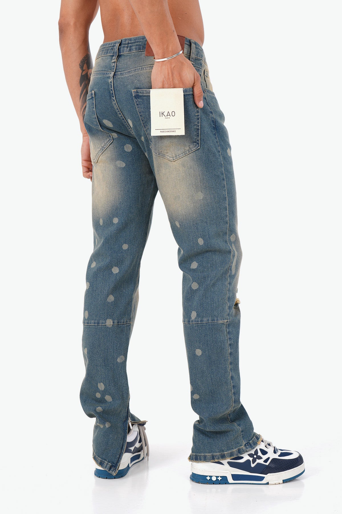 ZIPPED JEAN LL200021