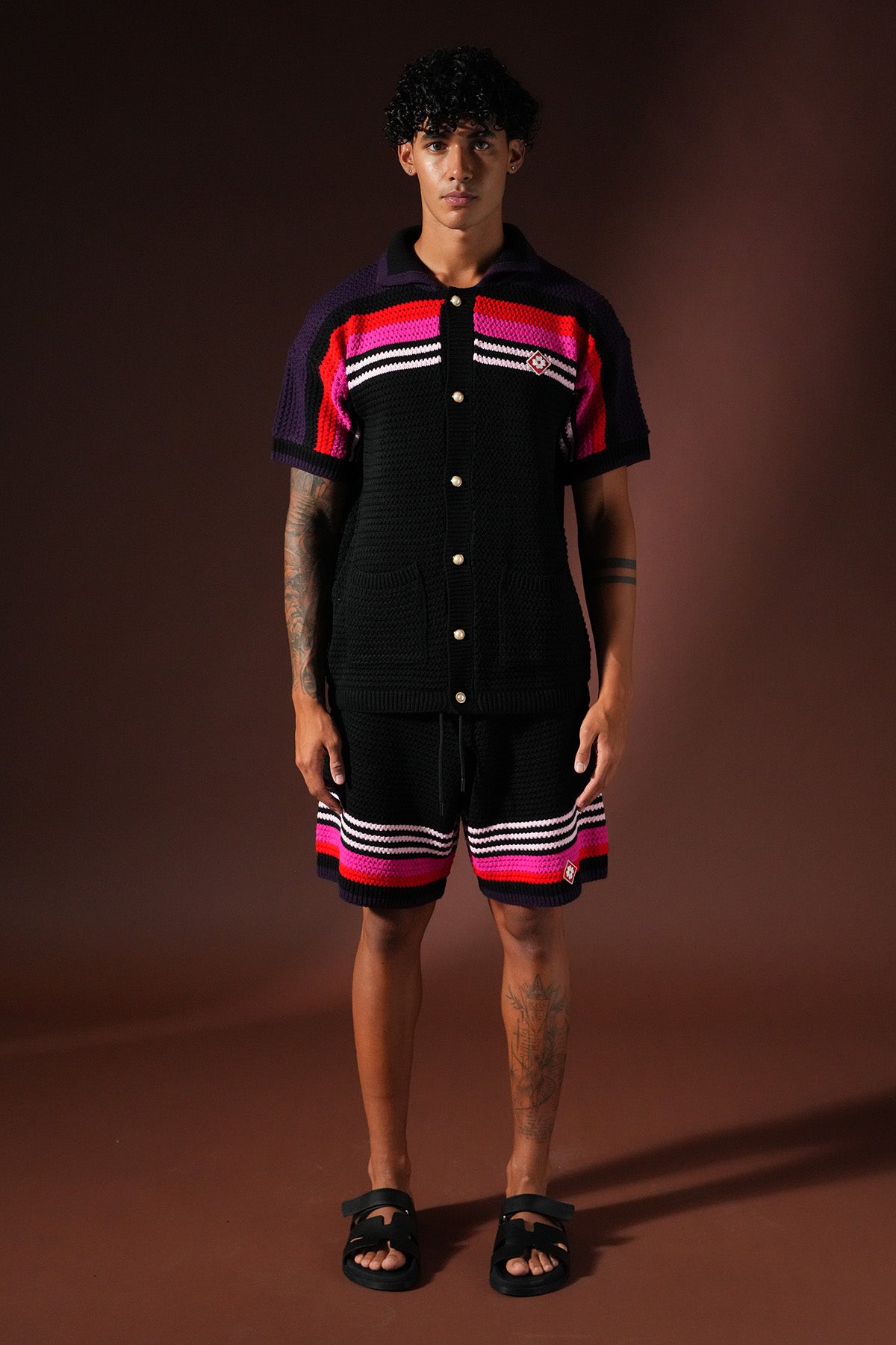 Herren Oversize Shorts Set LL061060