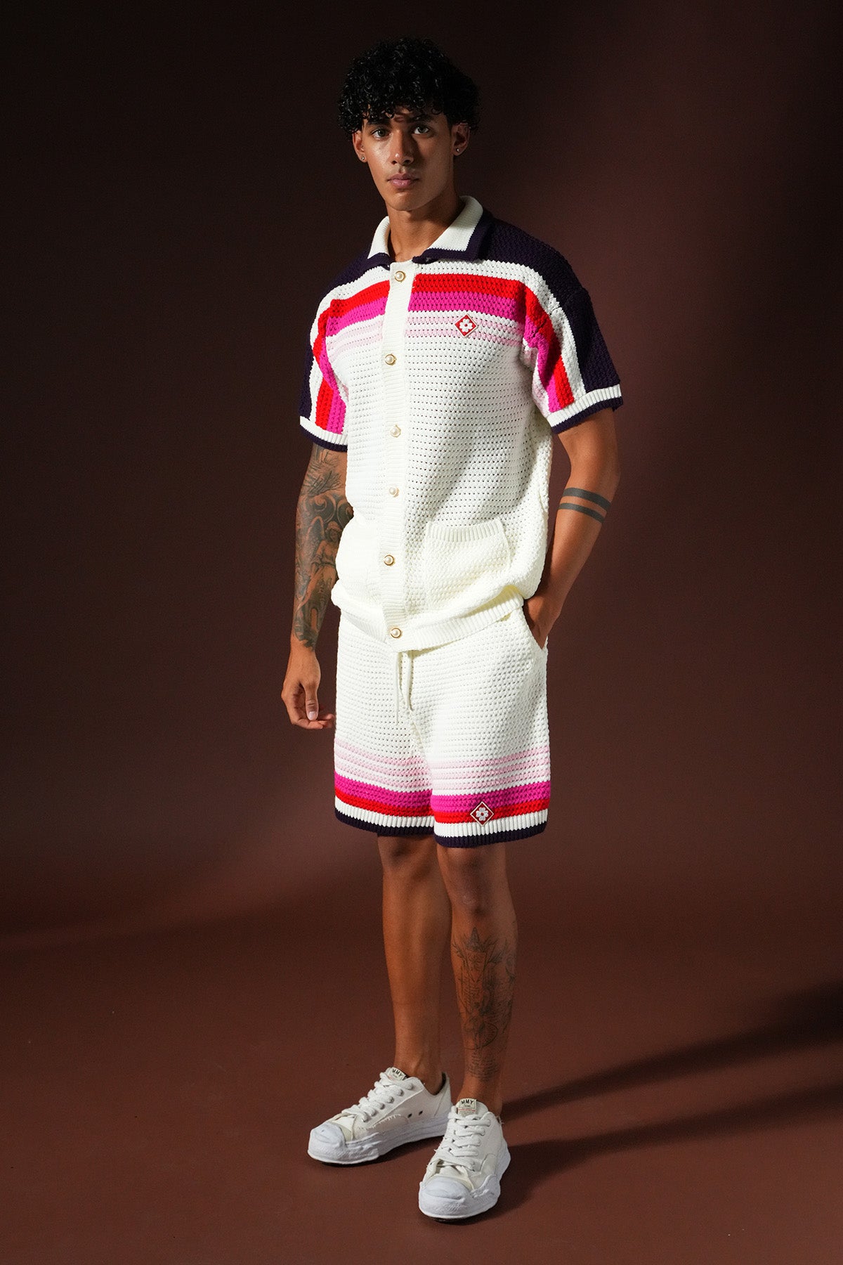 Herren Oversize Shorts Set LL061060