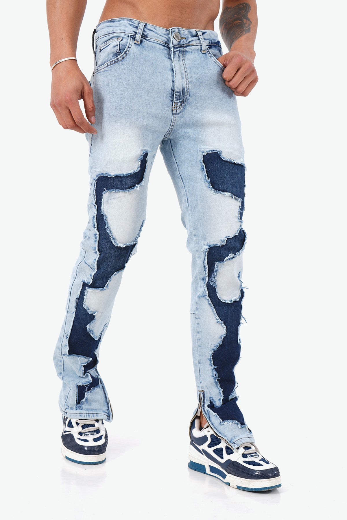 Fermuarlı Kot Pantolon LL2000188