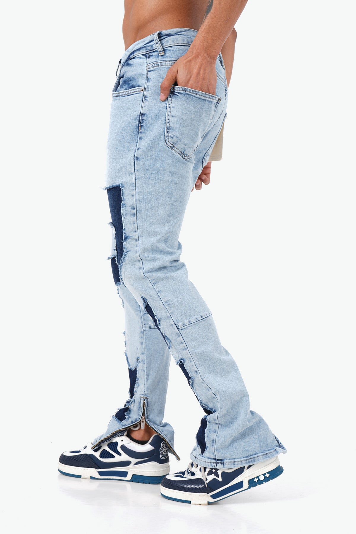 Fermuarlı Kot Pantolon LL2000188