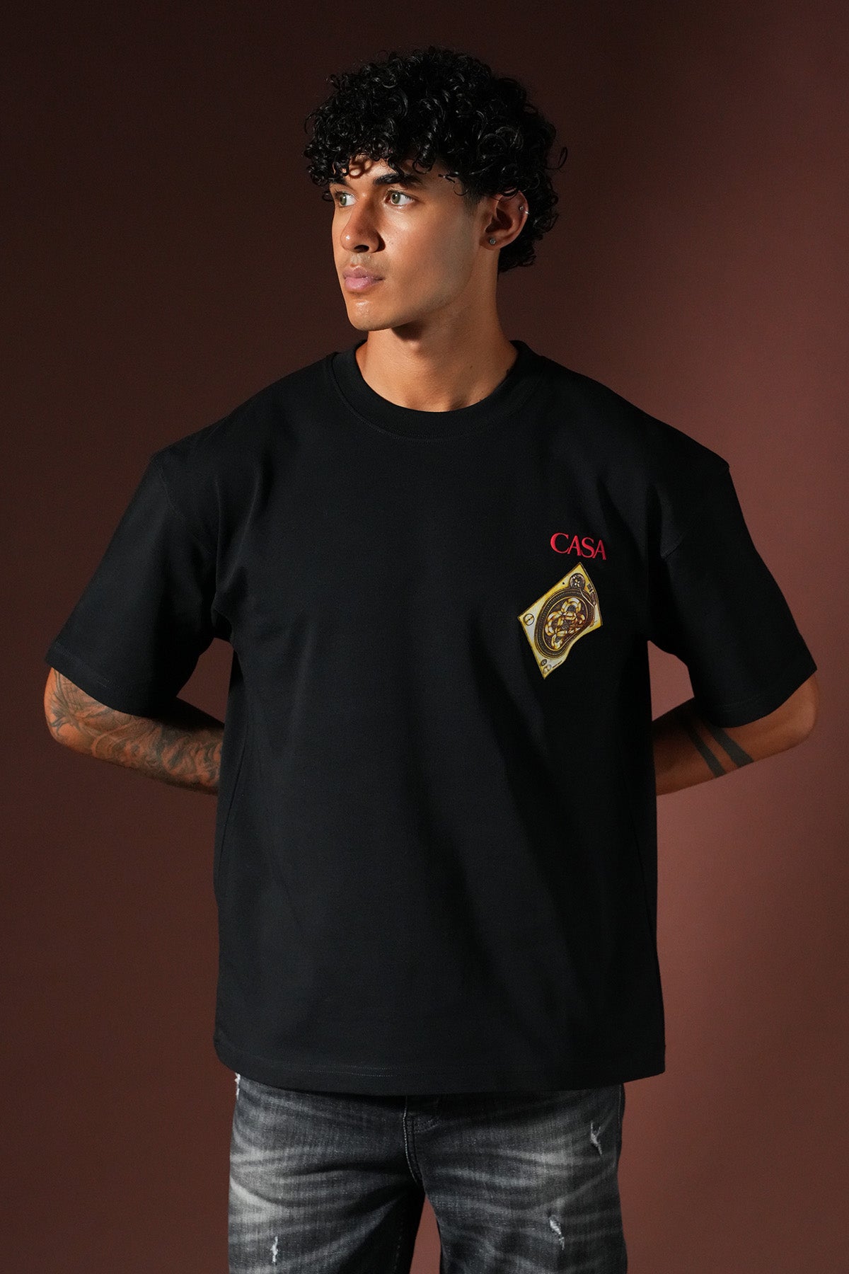 T-shirt oversize OM-046