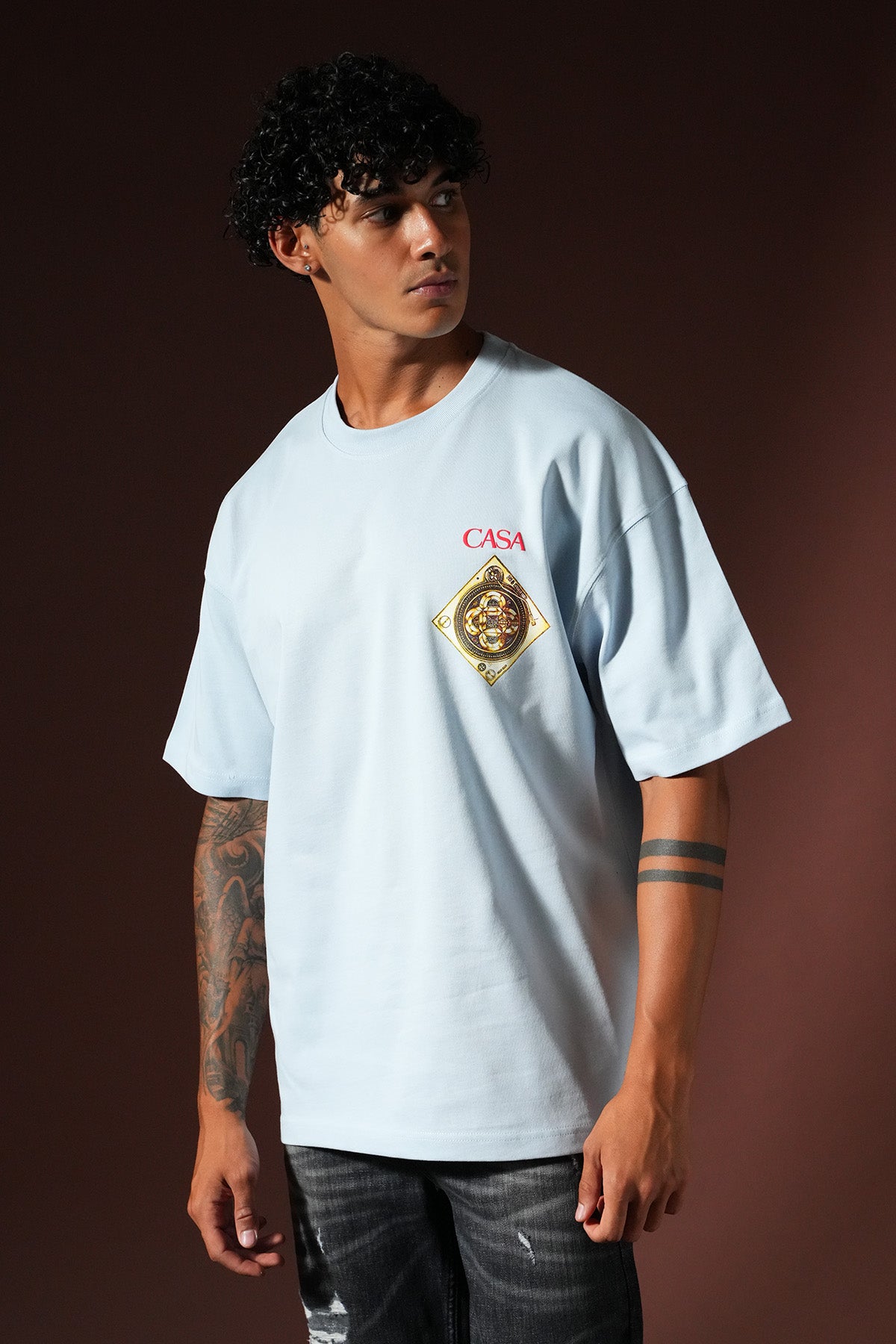 T-shirt oversize OM-046