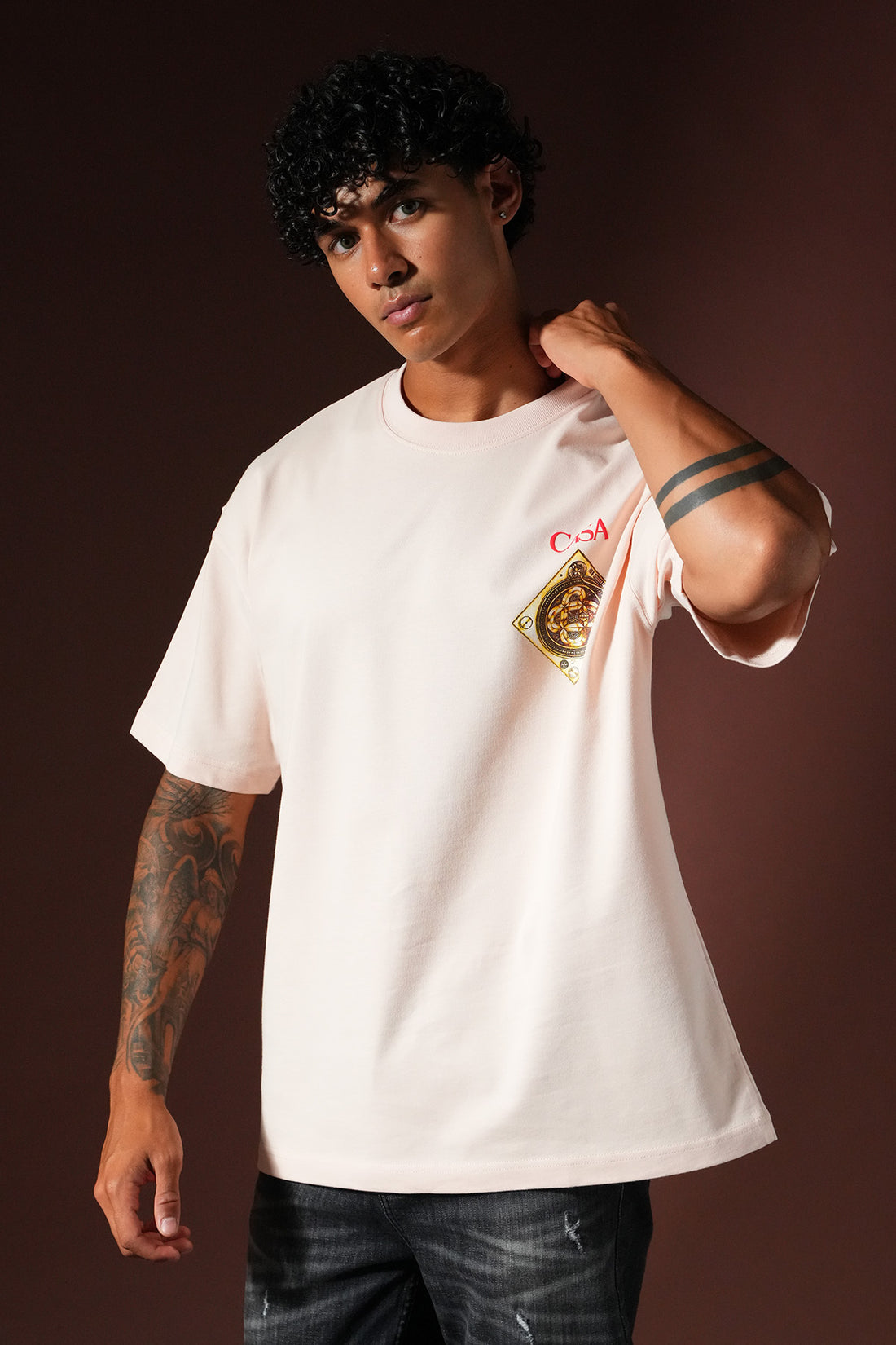 Oversize-T-Shirt OM-046