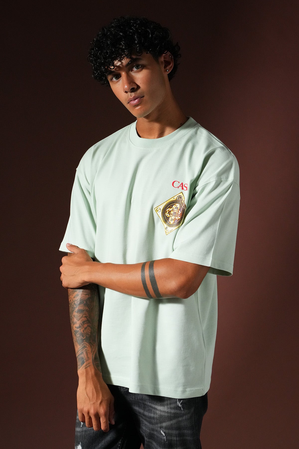 Oversize-T-Shirt OM-046