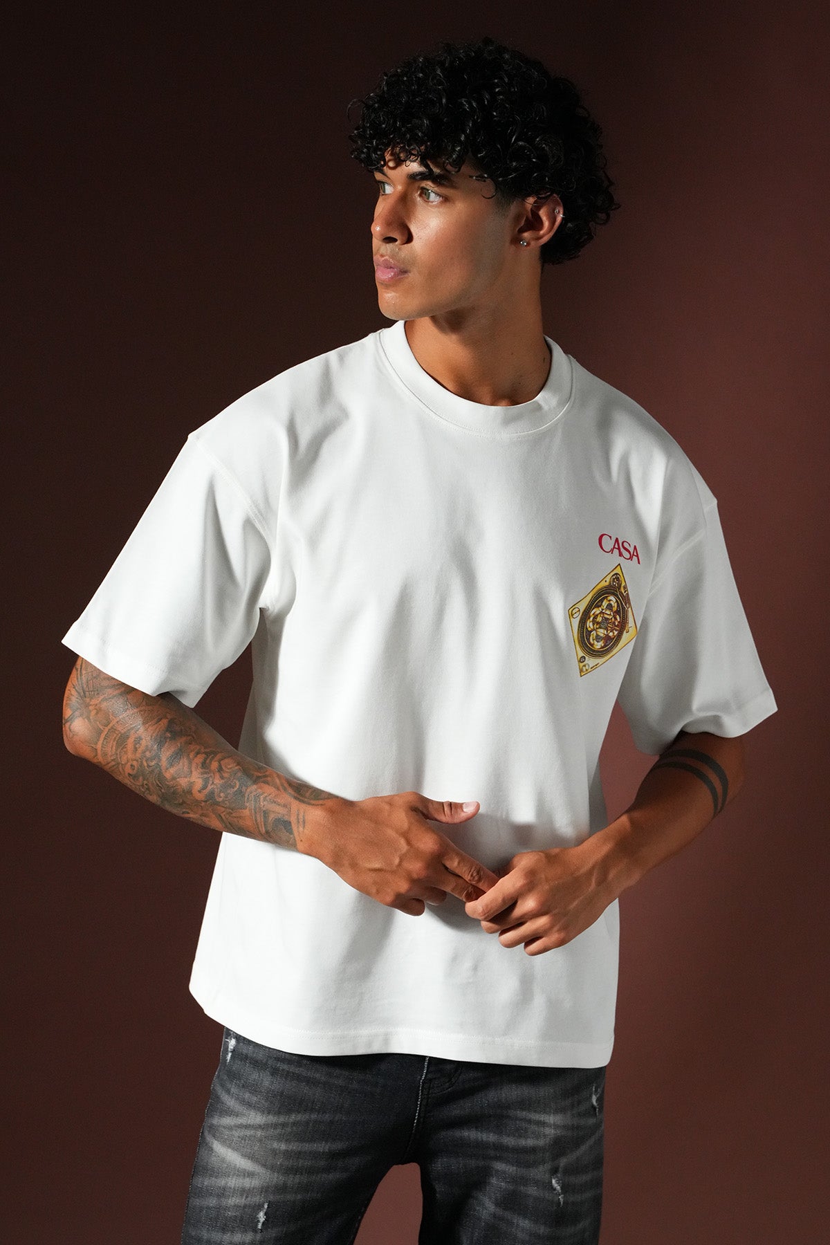 Oversize-T-Shirt OM-046