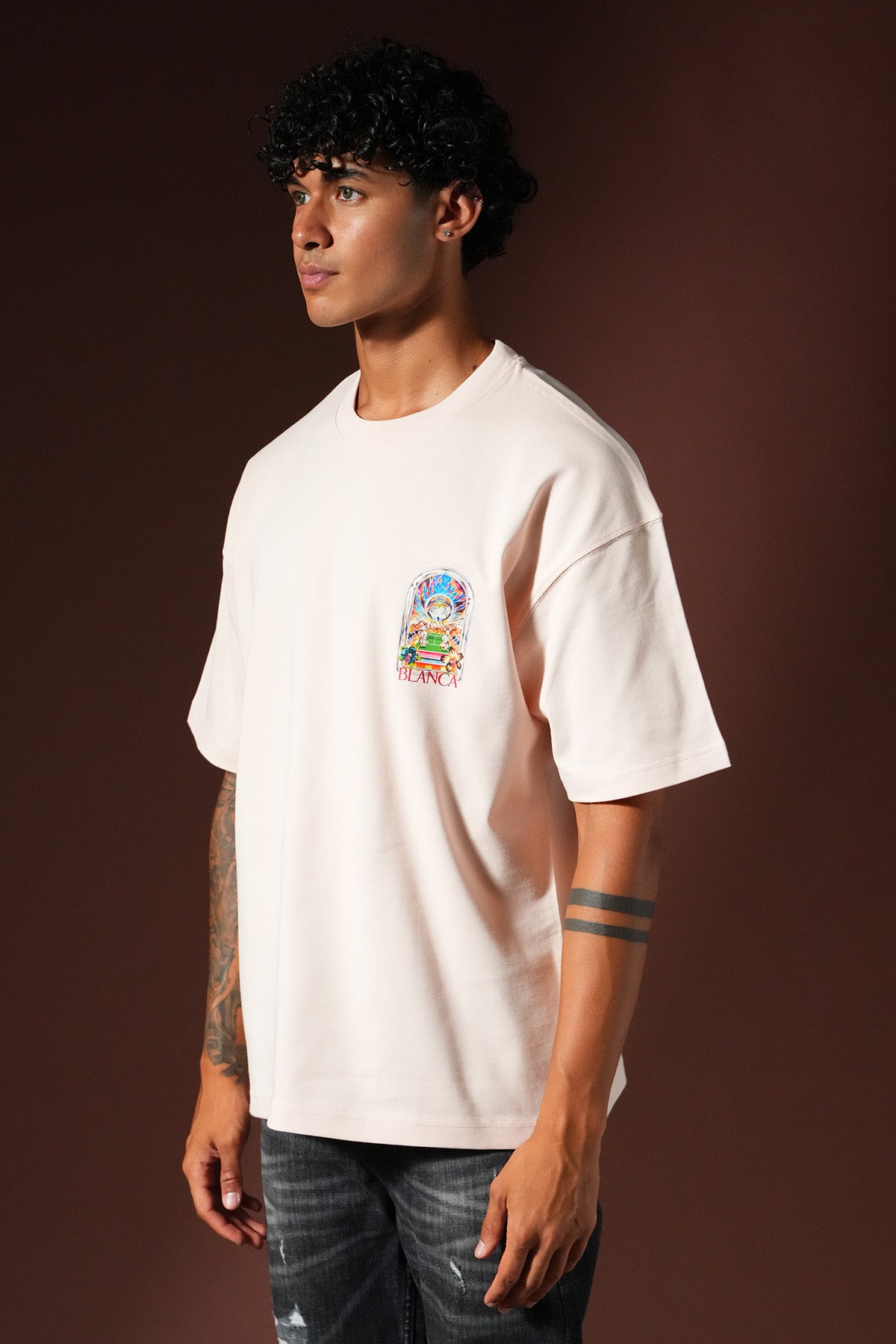 T-shirt oversize OM-042