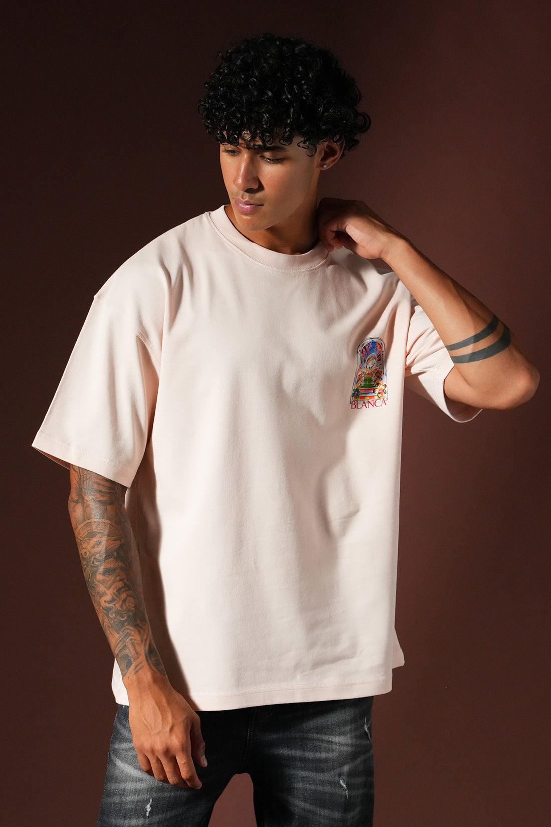 Oversize-T-Shirt OM-042
