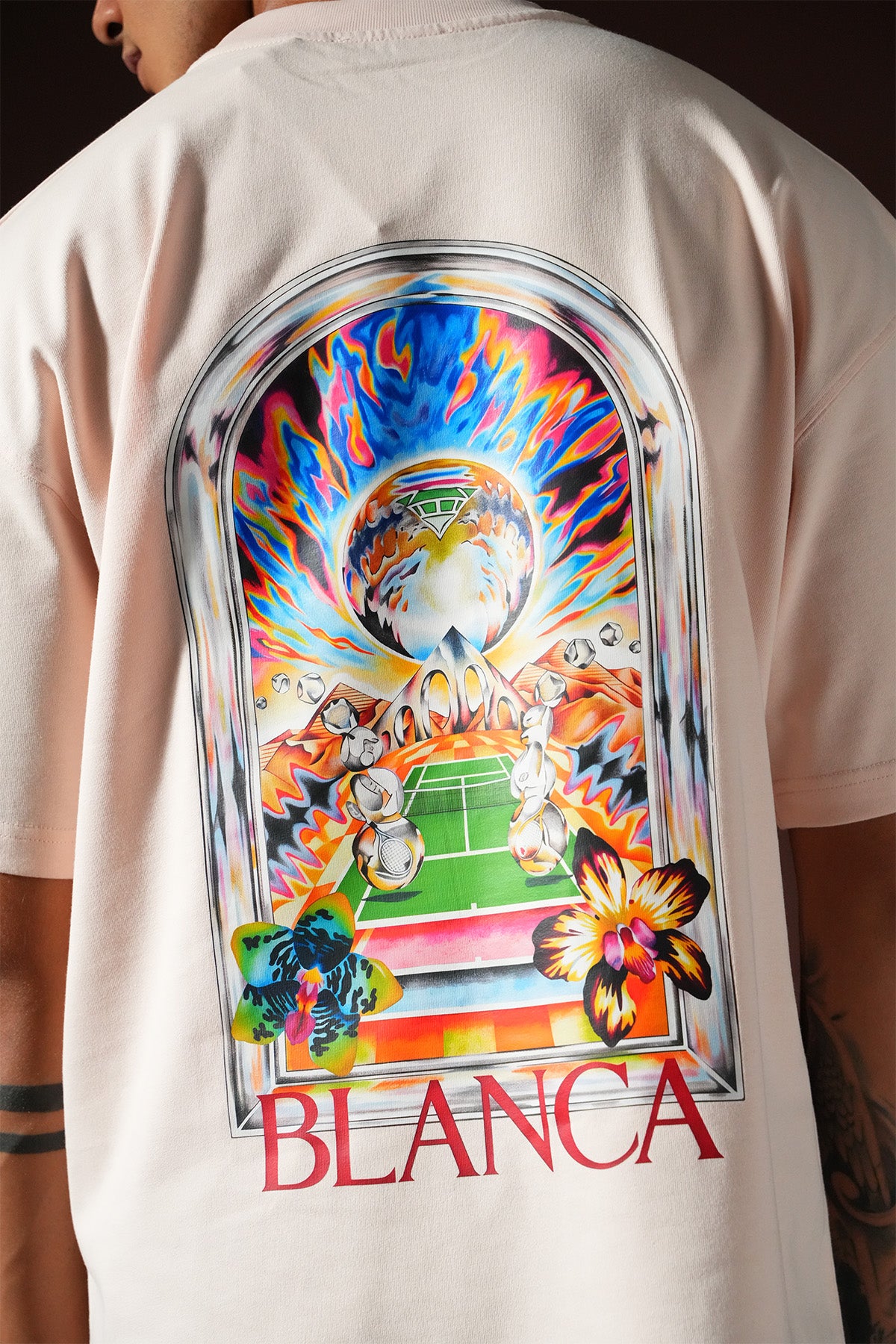 T-shirt oversize OM-042