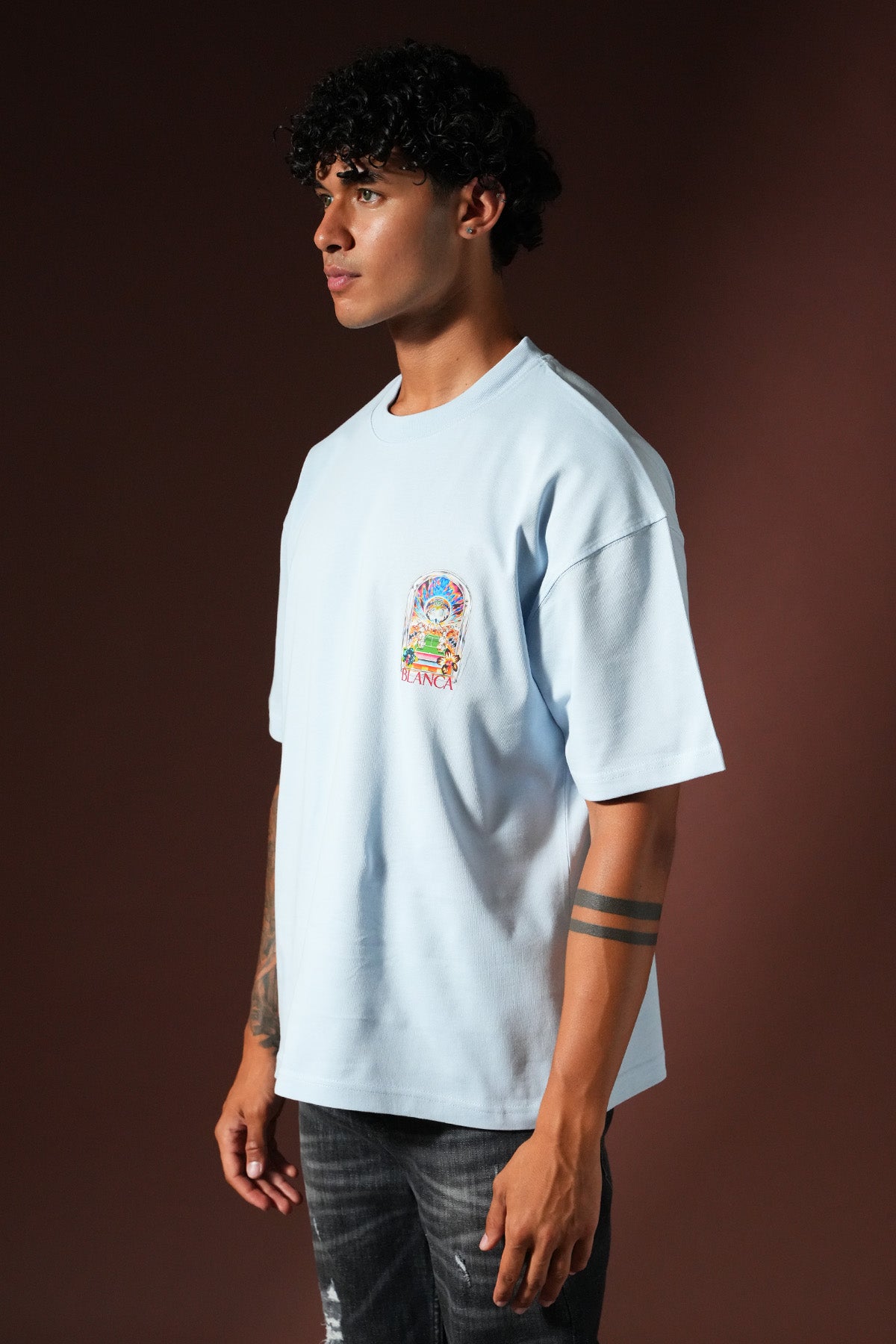 Oversize-T-Shirt OM-042
