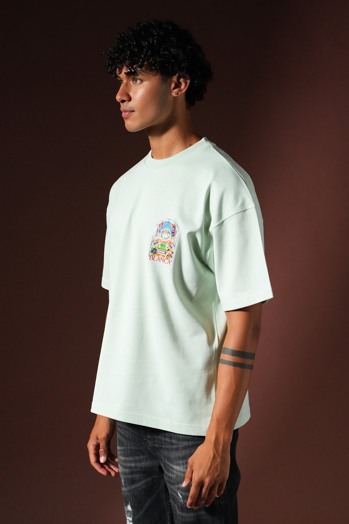 T-shirt oversize OM-042