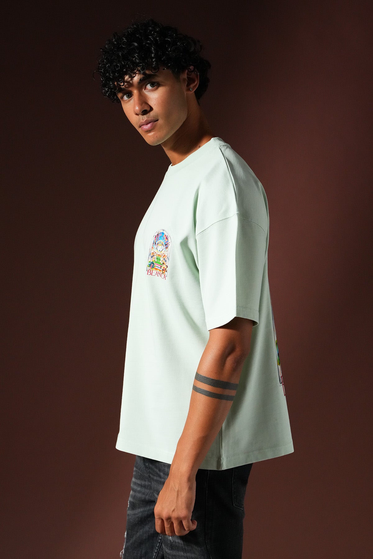 T-shirt oversize OM-042