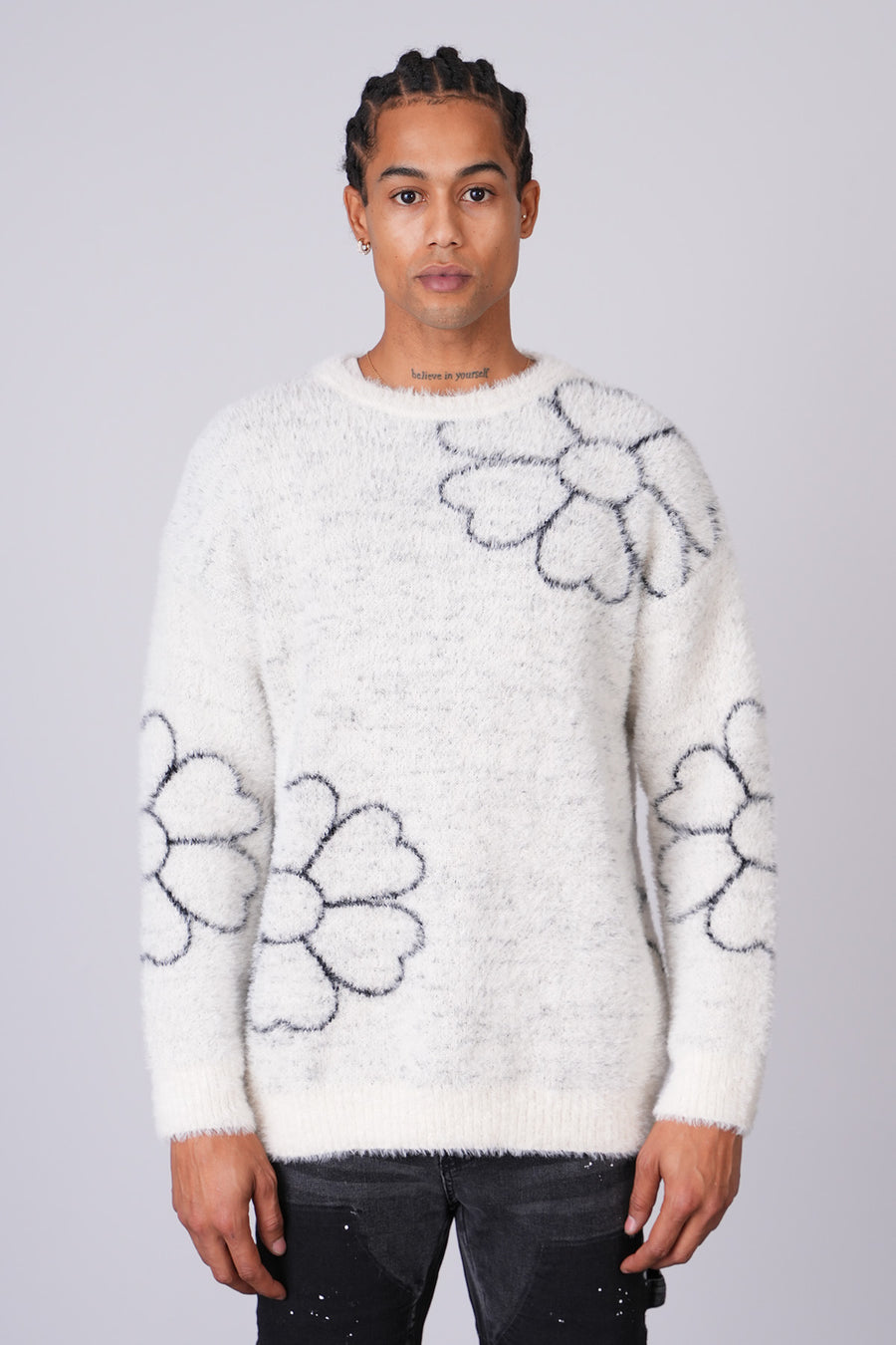 SWEATER LL5050 - BONE