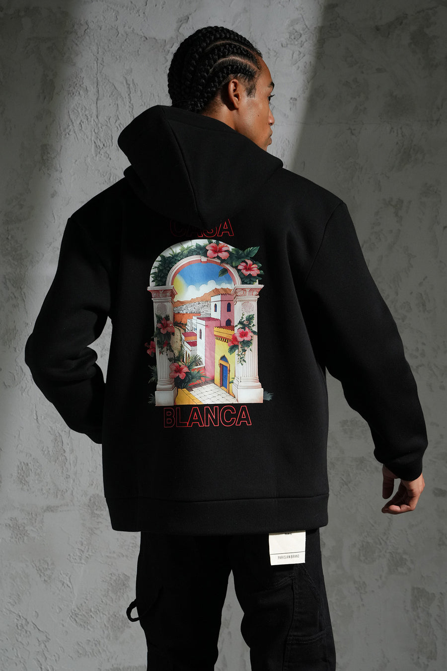 KAPUZEN-SWEATSHIRT MIT REIßVERSCHLUSS LL110048