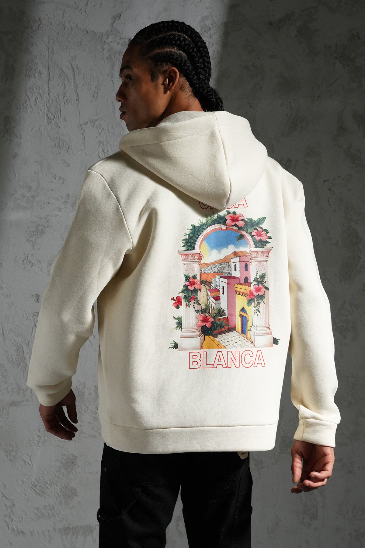 KAPUZEN-SWEATSHIRT MIT REIßVERSCHLUSS LL110048