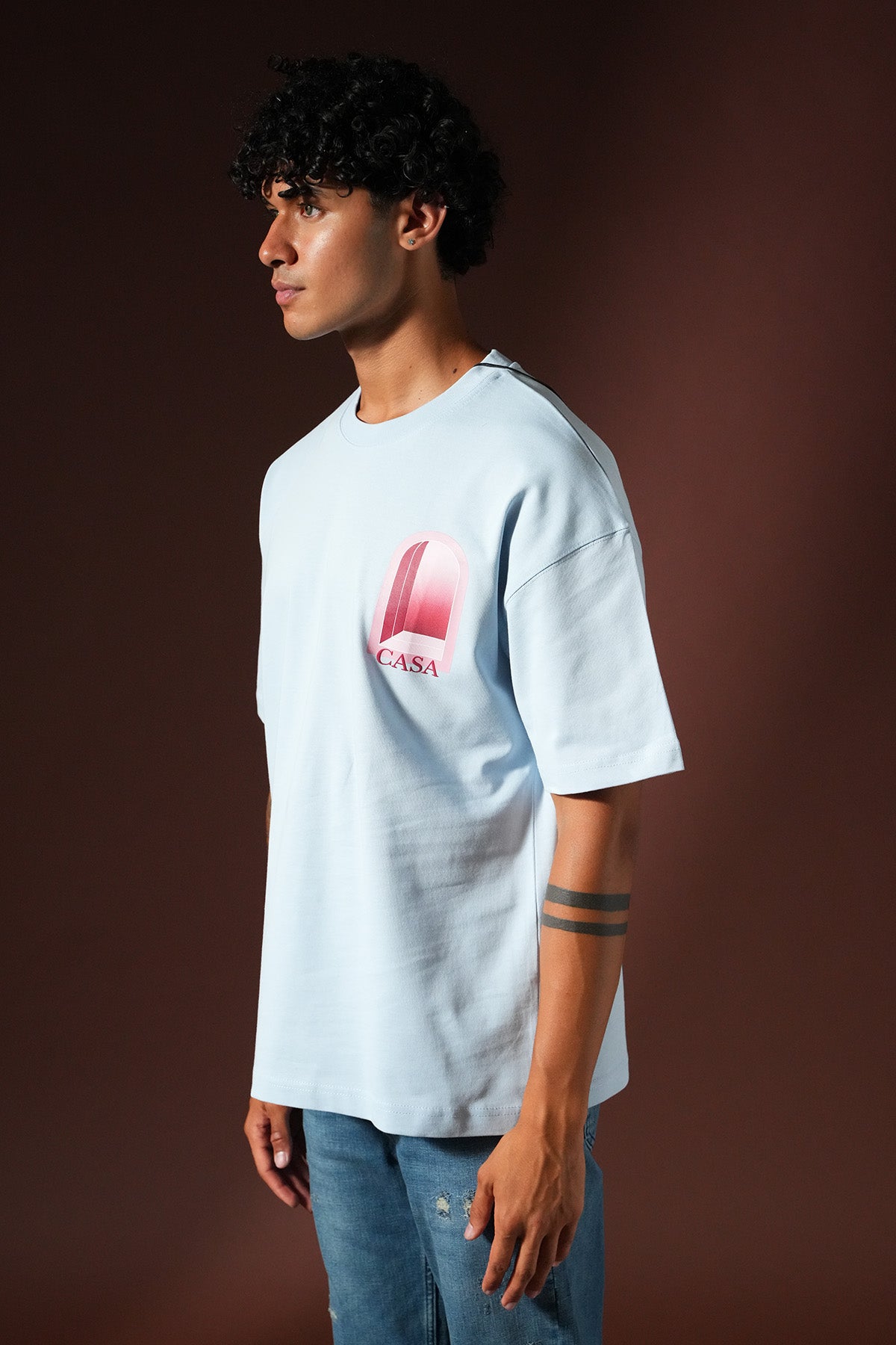 T-shirt oversize OM-048