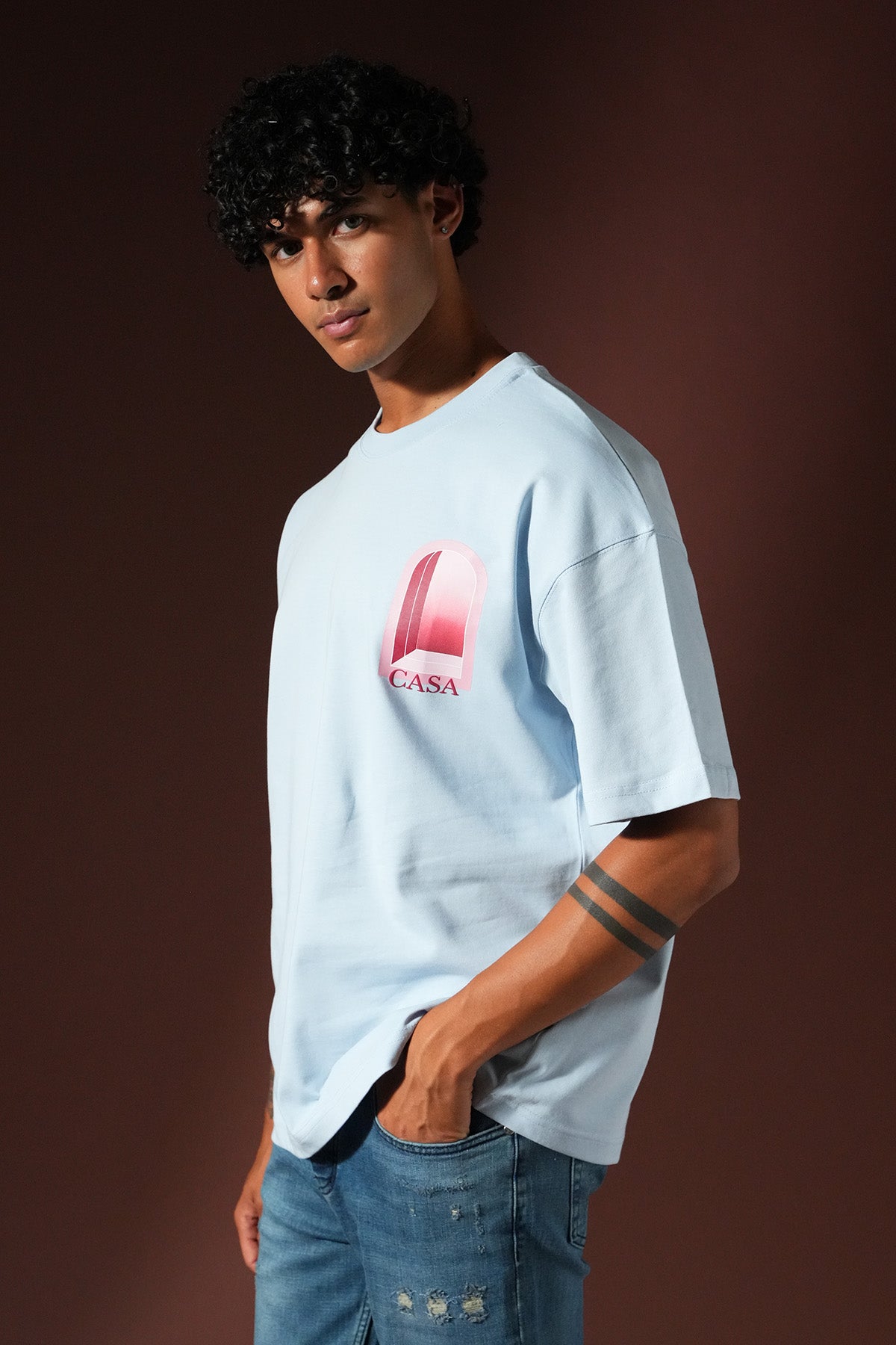 T-shirt oversize OM-048