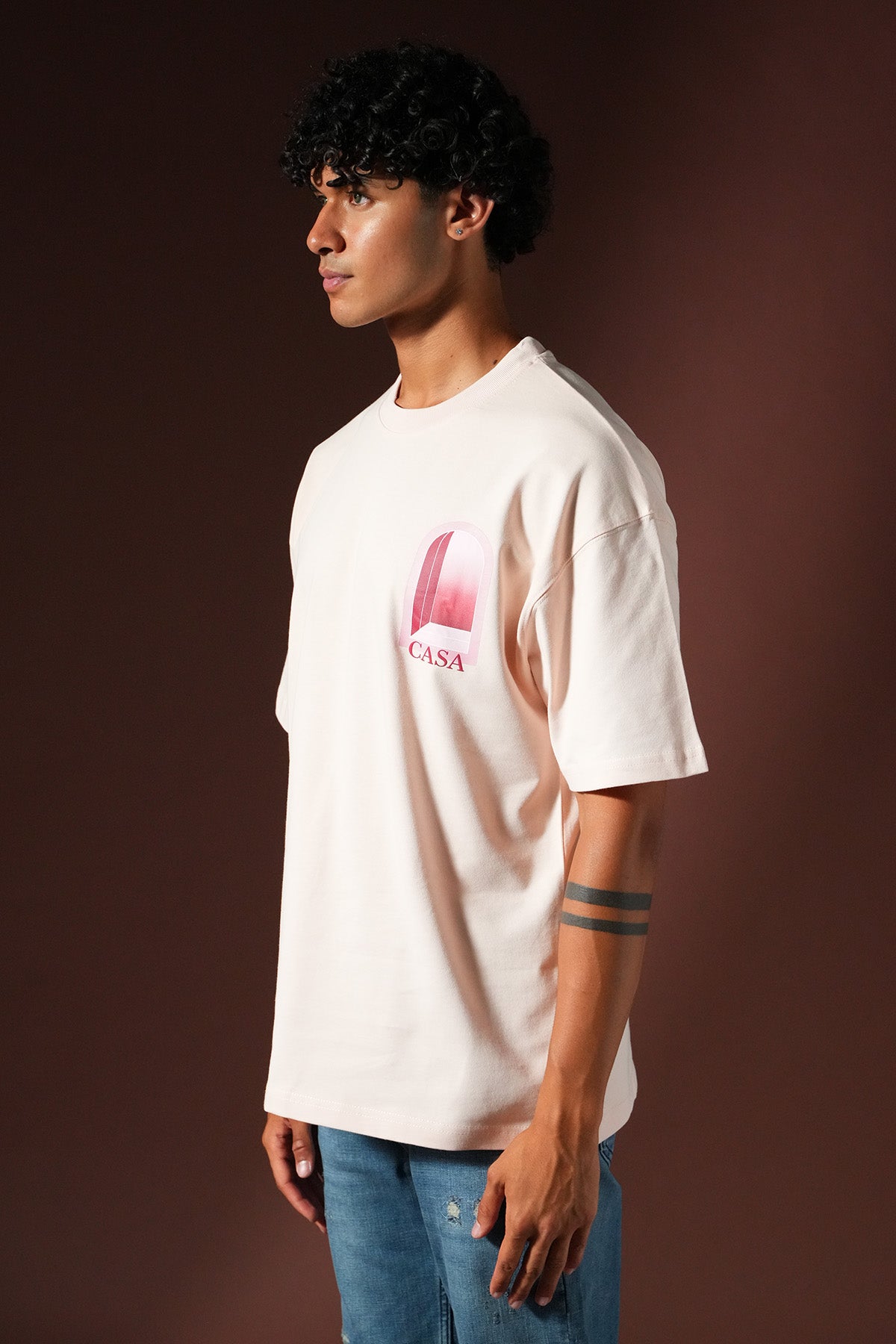 T-shirt oversize OM-048