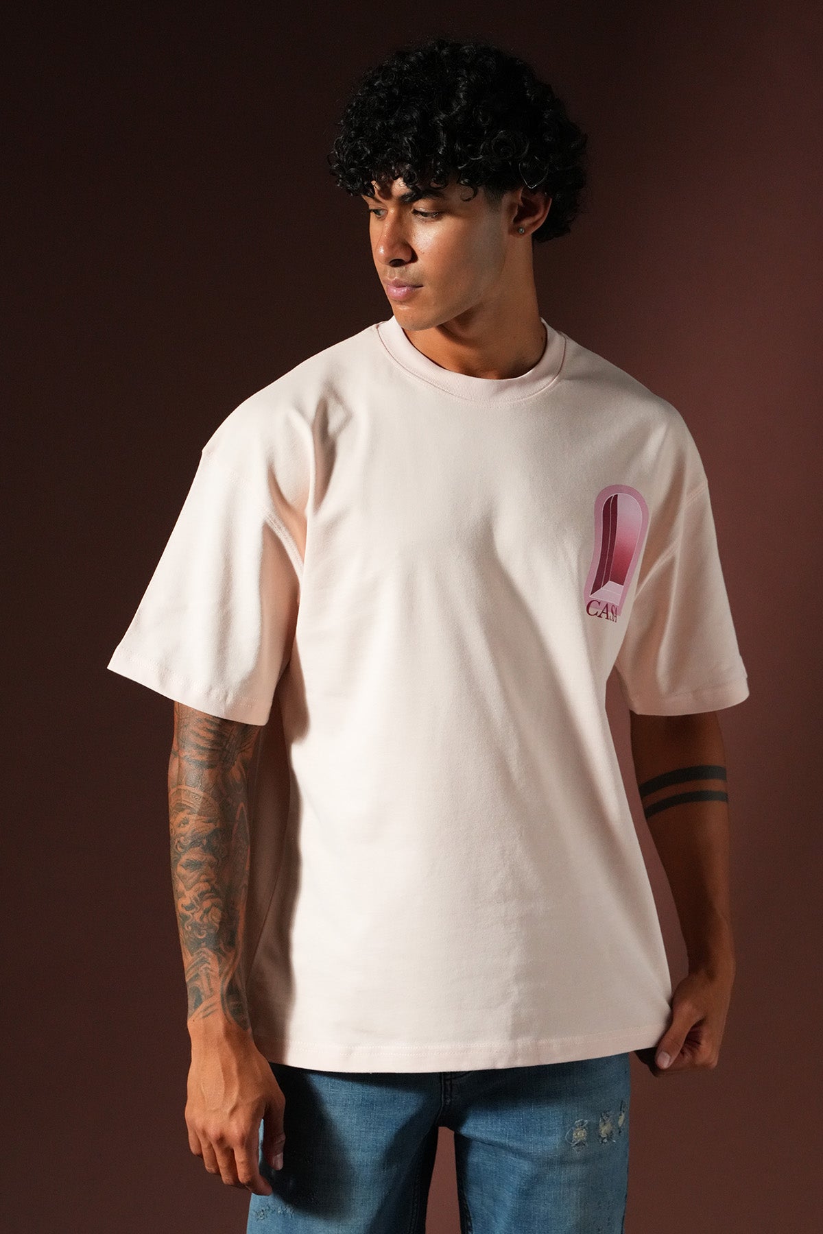 T-shirt oversize OM-048