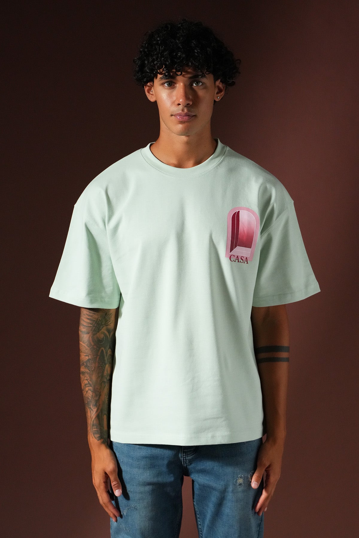 Oversize-T-Shirt OM-048