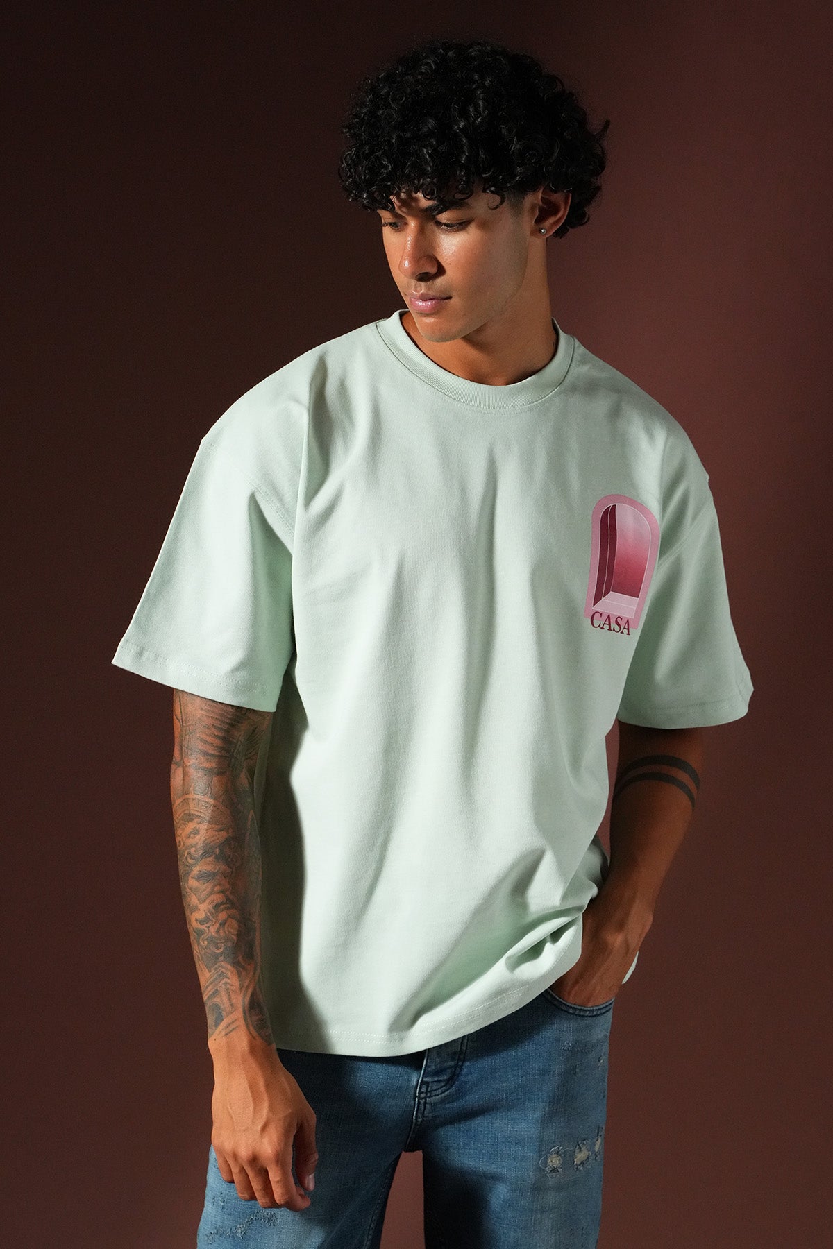 T-shirt oversize OM-048