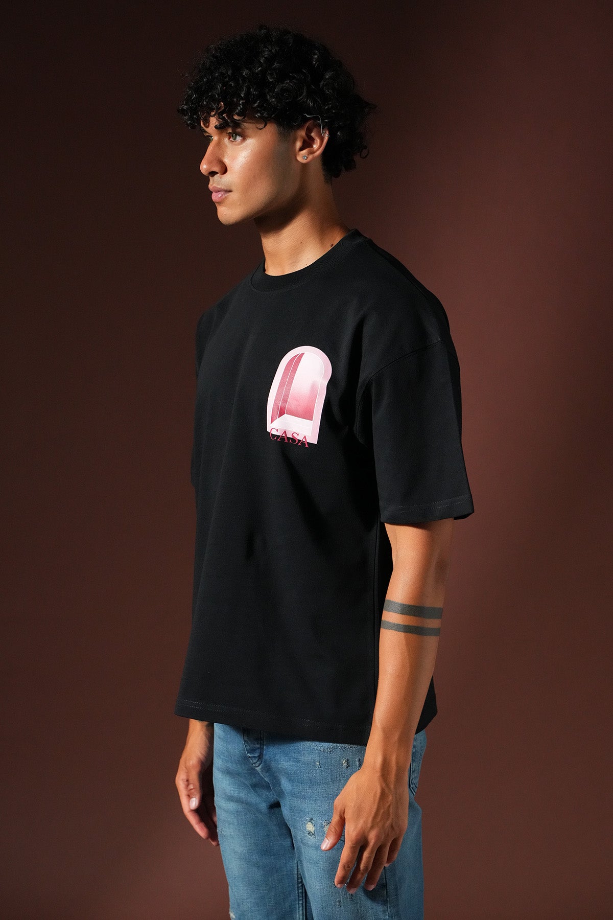 Oversize-T-Shirt OM-048