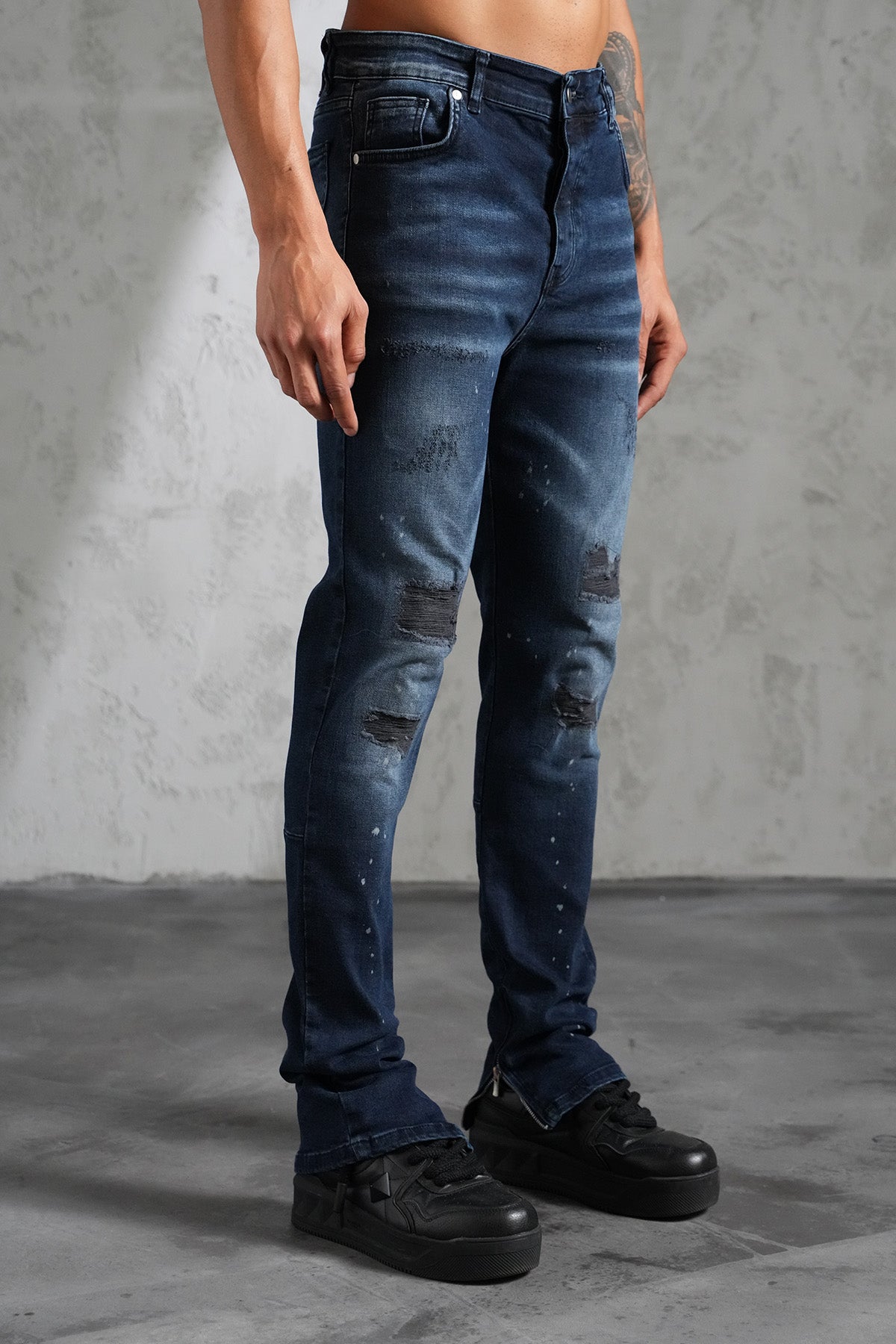 JEAN ZIPPED FIT F007