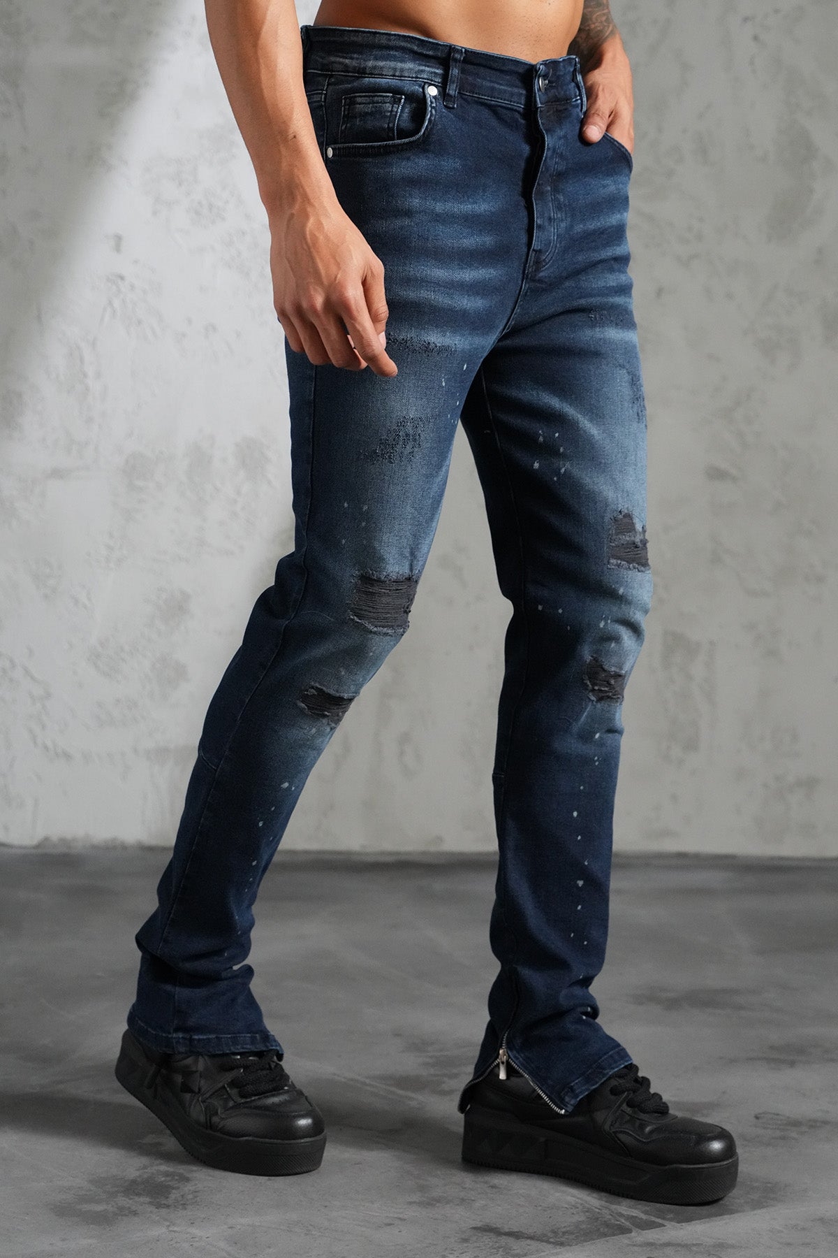 JEAN ZIPPED FIT F007