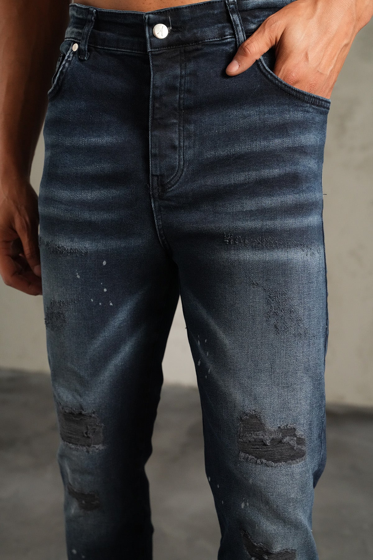 JEAN ZIPPED FIT F007