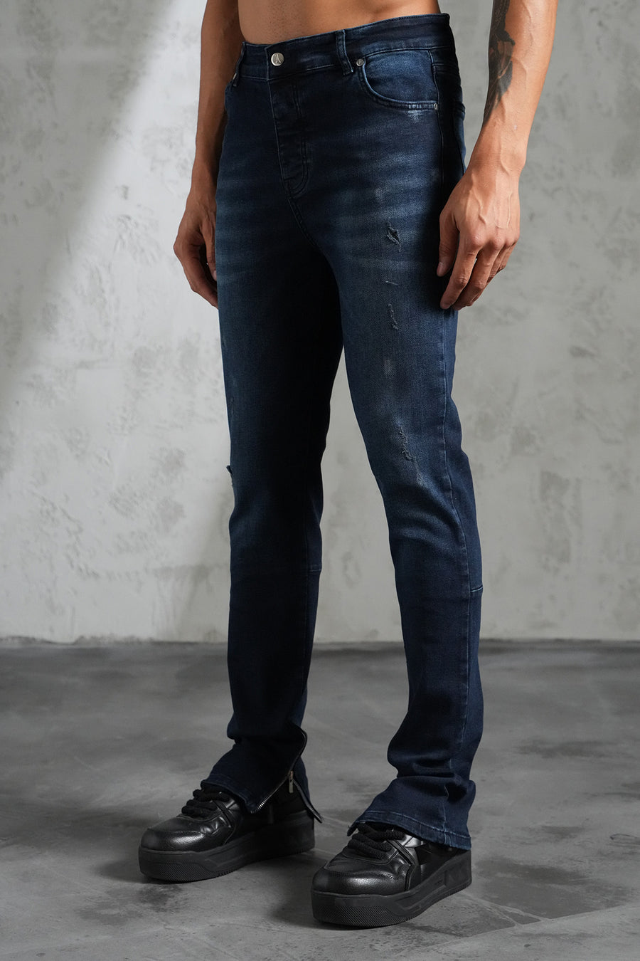 JEAN ZIPPED F006