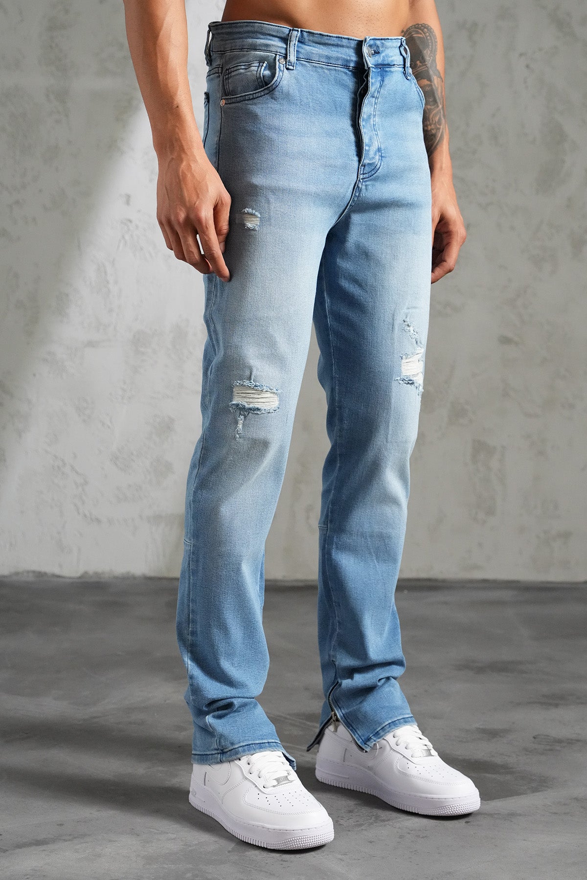 JEAN ZIPPED F0010