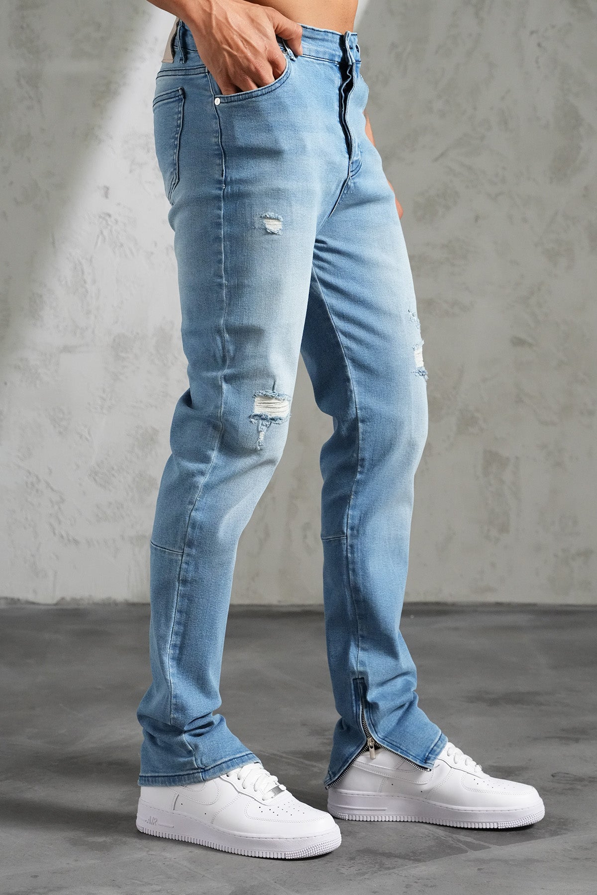 JEAN ZIPPED F0010