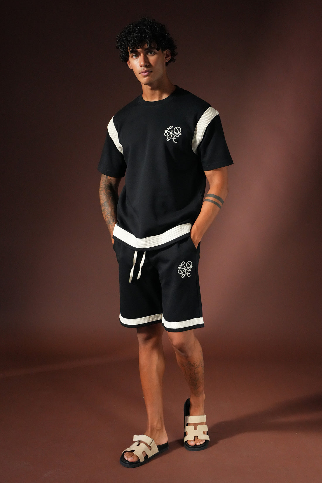 Oversize T-Shirt und Shorts Set IPM 203