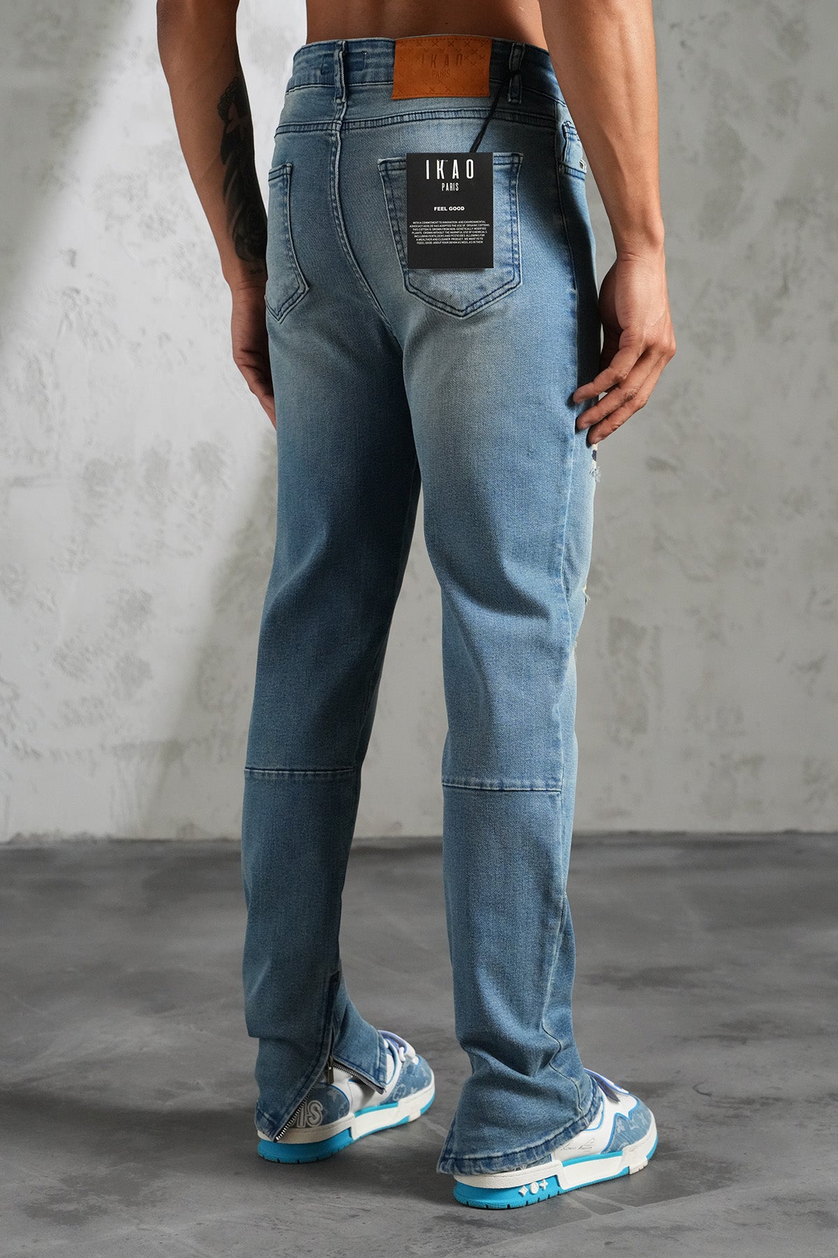 JEAN ZIPPED F008