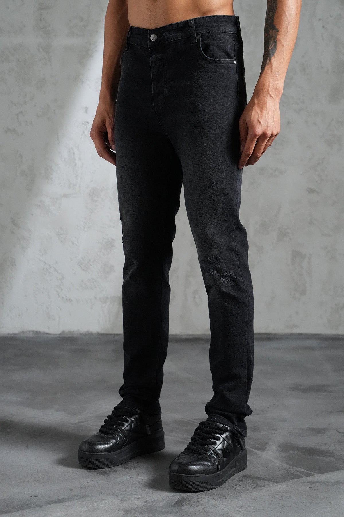 JEAN ZIPPED F002
