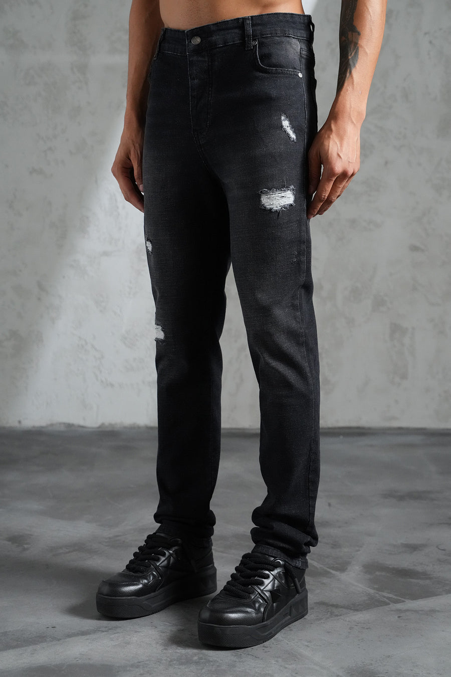JEANS TAILLIERTER SCHNITT F003