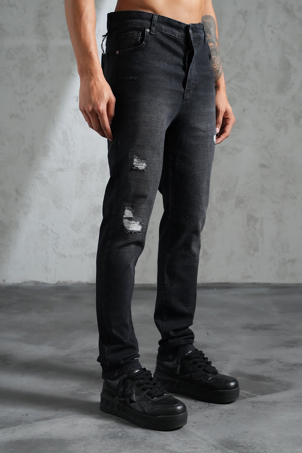 JEANS TAILLIERTER SCHNITT F003