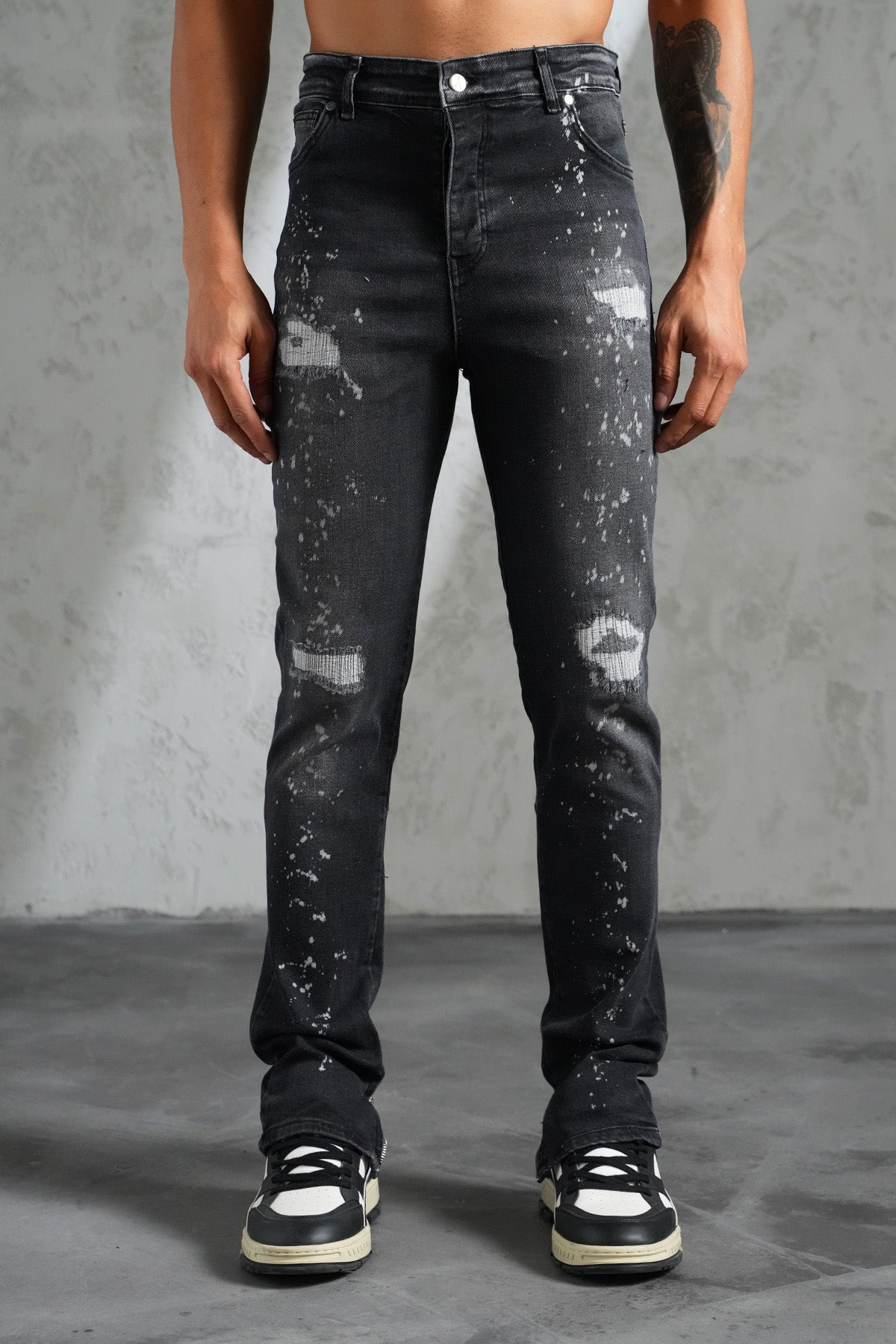 JEAN ZIPPED FIT F004