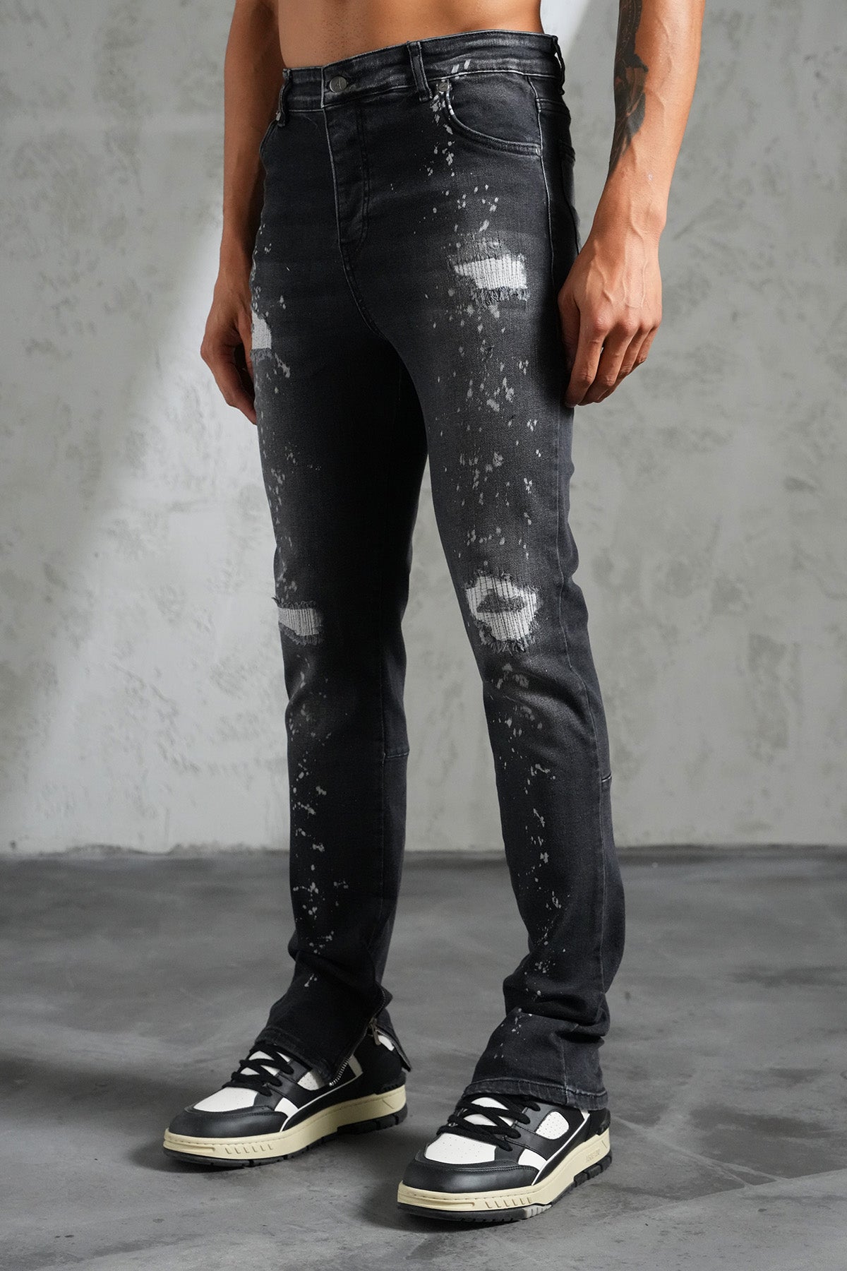 JEAN ZIPPED FIT F004