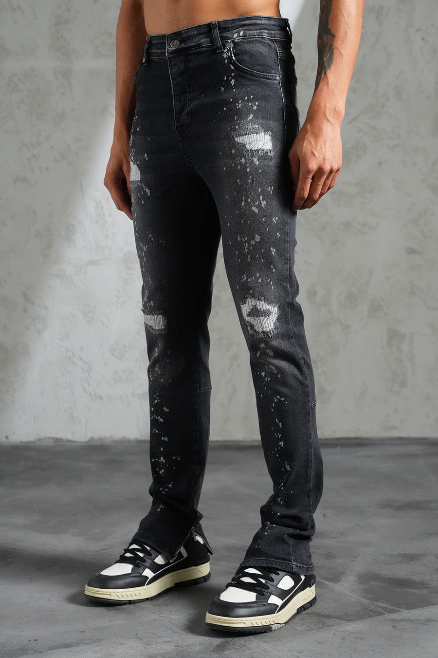 JEAN ZIPPED FIT F004